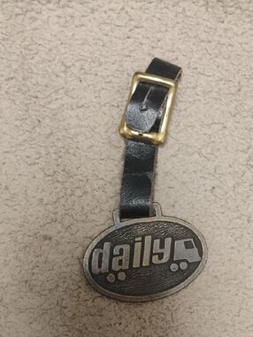 VINTAGE PROMOTIONAL WATCH FOB IVECO DAILY NRMINT CONDITION